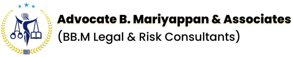 advocate b. mariyappan logo